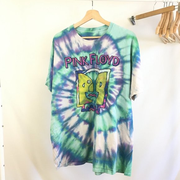 Pink Floyd Other - Pink Floyd The Division Bell Tour 94 Tee Tie Dye Medium